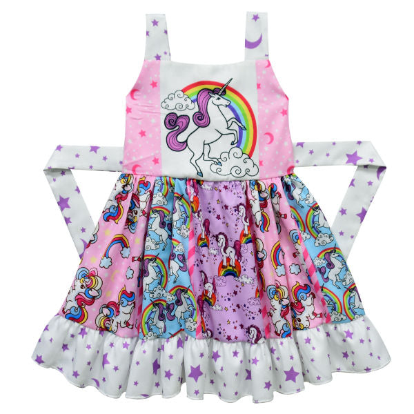 Unicorn Pinafore Dress